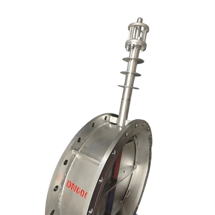 CF8 CF8M Flue Gas Air Duct Damper Valve factory