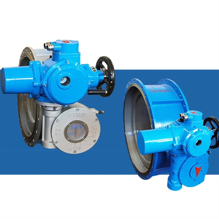 DZW+RS Cast Steel Damper Butterfly Valve