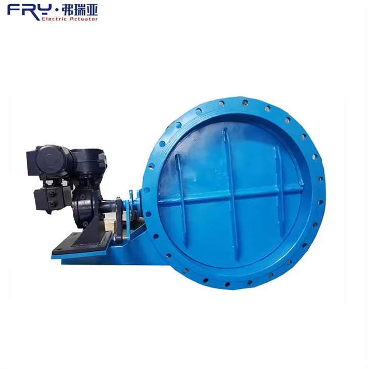 Electric Actuated Flue Gas Damper Valve