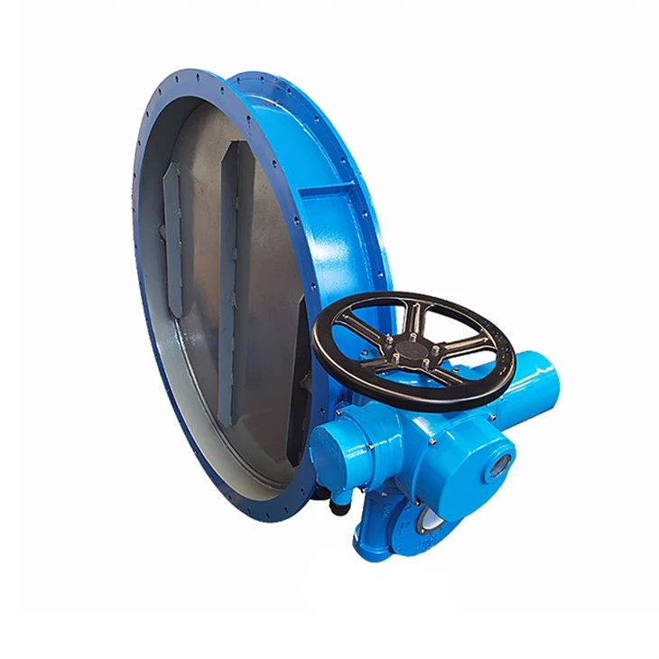 DZW+RS Cast Steel Damper Butterfly Valve